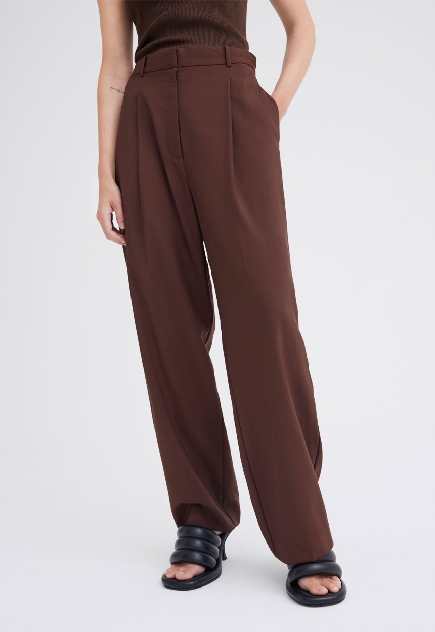 Jac + Jack Nisha Wool Pant - Bronzer